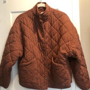 Z Supply Quilted Bomber Jacket